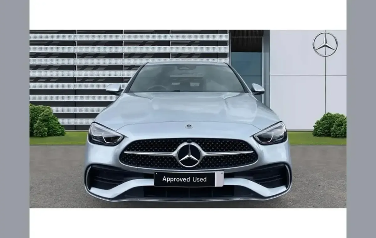 Used Mercedes C200 AMG line 200 HP (147 kW) 2025 Silver Sedan