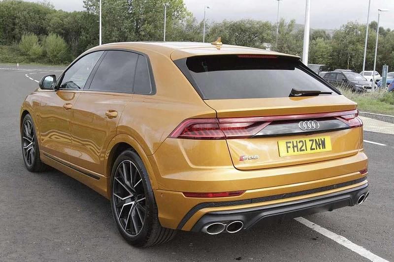 Used Audi SQ8 Black Edition 507 HP (372 kW) 2021 Orange SUV