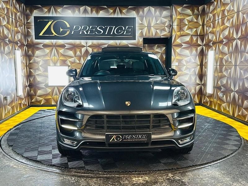 Used Porsche Macan Turbo 400 HP (294 kW) 2016 Grey SUV