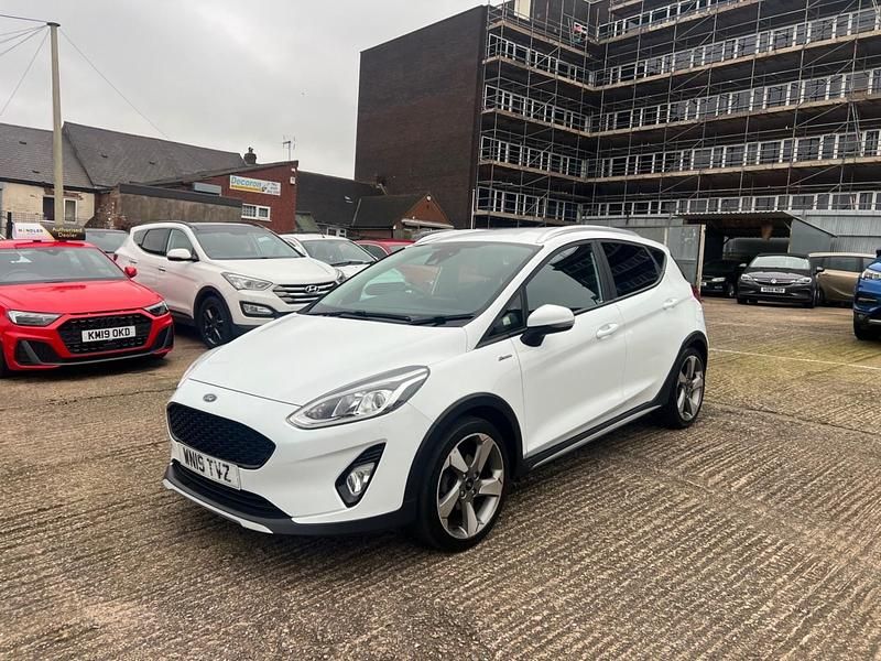 Used Ford Fiesta Active 2019 White Hatchback