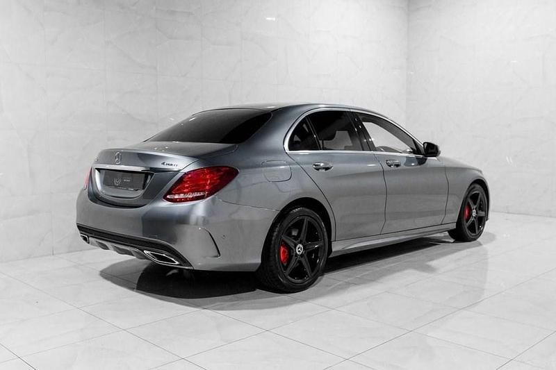 Used Mercedes C250 AMG Line Premium Plus 2018 Grey Sedan