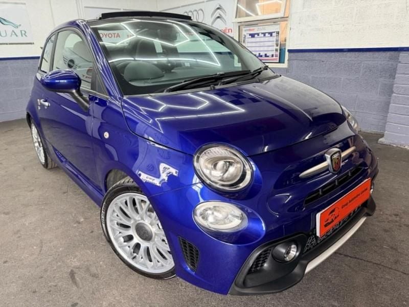 Used Abarth 595 145 HP (106 kW) 2018 Blue Cabriolet