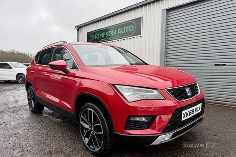 Used Seat Ateca XCELLENCE Lux 150 HP (110 kW) 2019 Red SUV