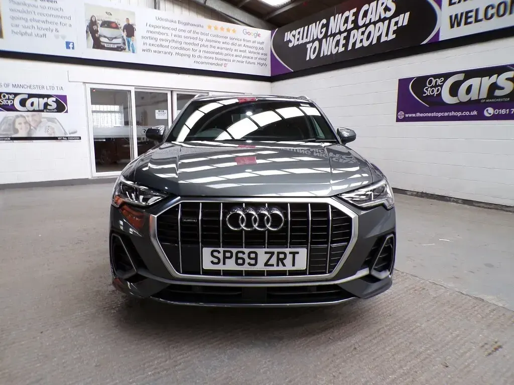 Used Audi Q3 S-Line 190 HP (139 kW) 2019 Grey SUV