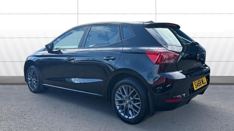 Used Seat Ibiza SE Technology 95 HP (69 kW) 2018 Black Hatchback