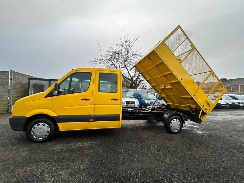 Used VW Crafter 109 HP (80 kW) 2013 Green Van