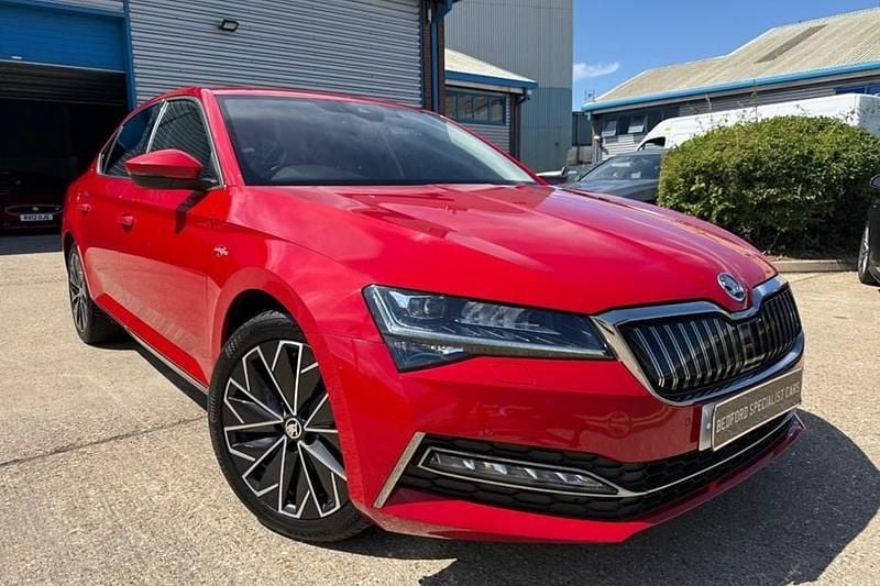 Red Used 2021 Skoda Superb LAURIN & KLEMENT Hatchback | £14,495 (Fair price) - Image 1/1