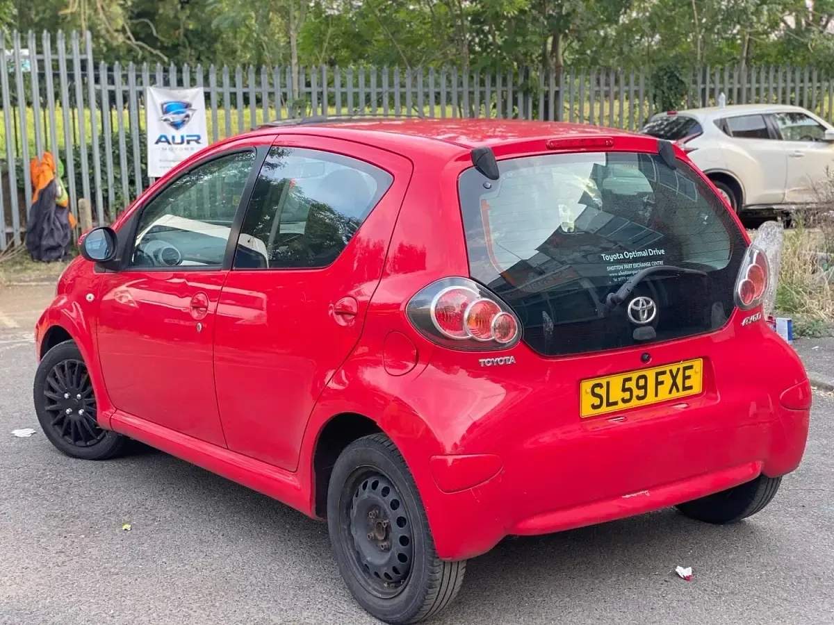 Used Toyota Aygo 2009 Red Hatchback