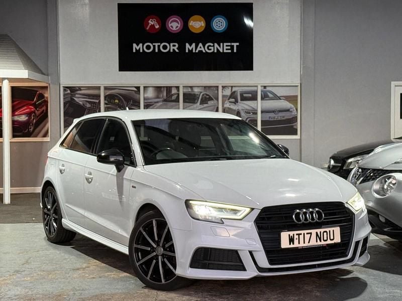 White Used 2017 Audi A3 Sportback Black Edition Hatchback | £8,800 (Fair price) - Image 1/4