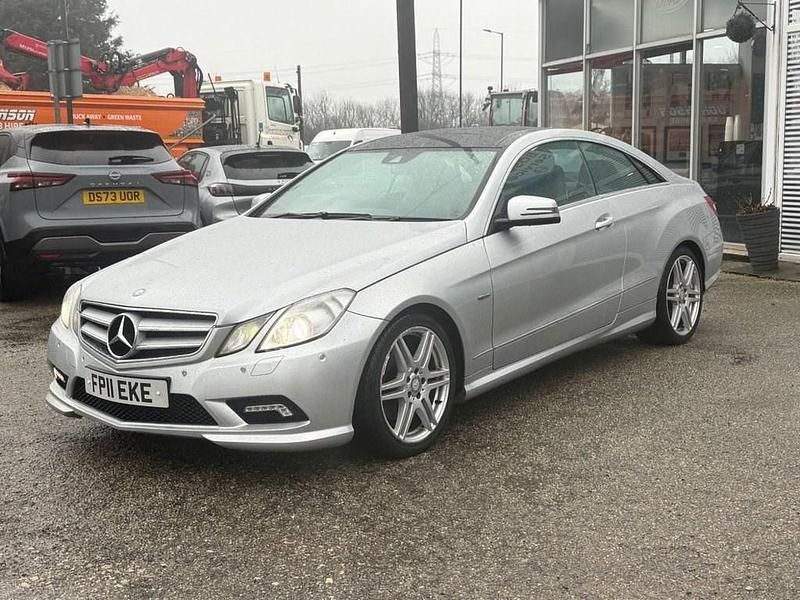 Used Mercedes E250 204 HP (150 kW) 2011 Silver Coupe