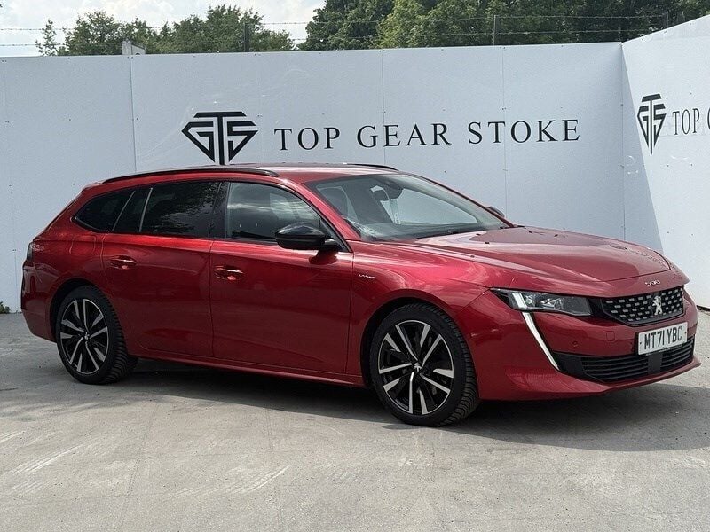 Red Used 2021 Peugeot 508 GT Estate | £13,795 (A bit pricey) - Image 1/4