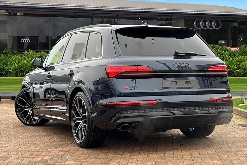 New Audi SQ7 Black Edition 2025 Blue SUV