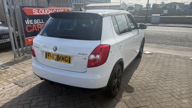 Used Skoda Fabia Monte Carlo 2013 White Hatchback