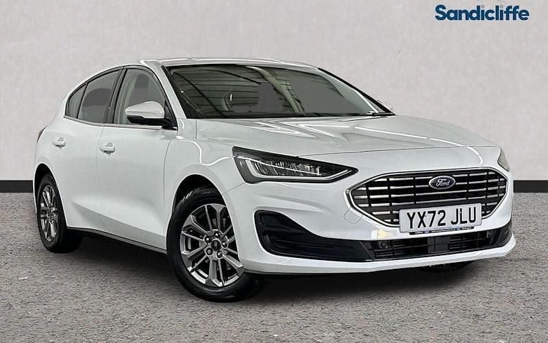 White Used 2023 Ford Focus Titanium Hatchback | £14,748 (Fair price) - Image 1/4