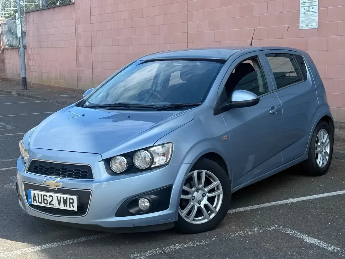 Used Chevrolet Aveo LTZ 2012 Blue Hatchback