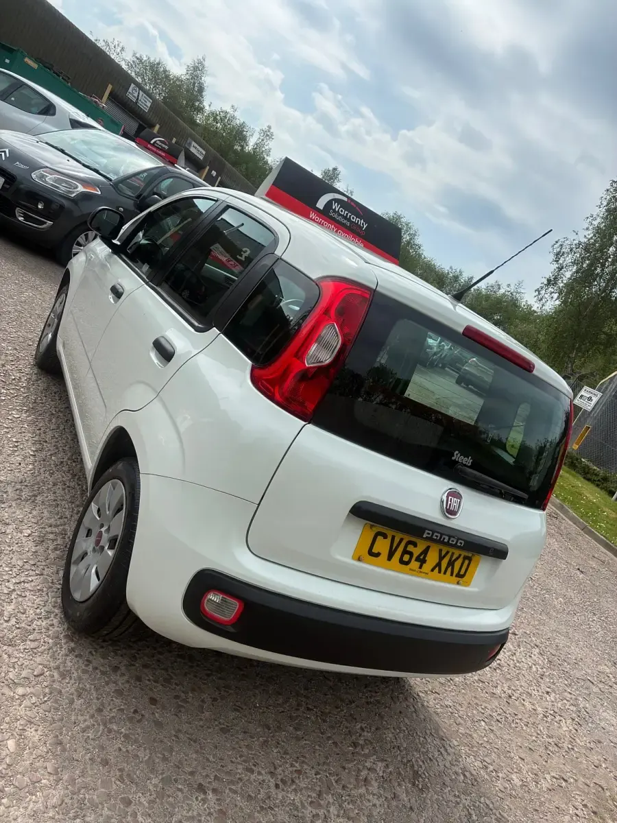 Begagnad Fiat Panda Pop 69 HK (50 kW) 2014 Vit Halvkombi