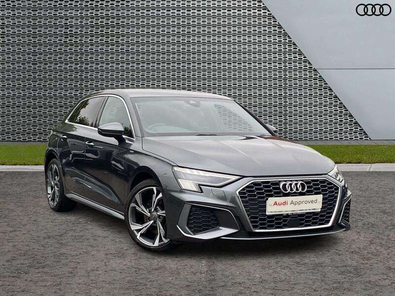 Grey Used 2020 Audi A3 S-Line Hatchback | £19,995 (Fair price) - Image 1/4
