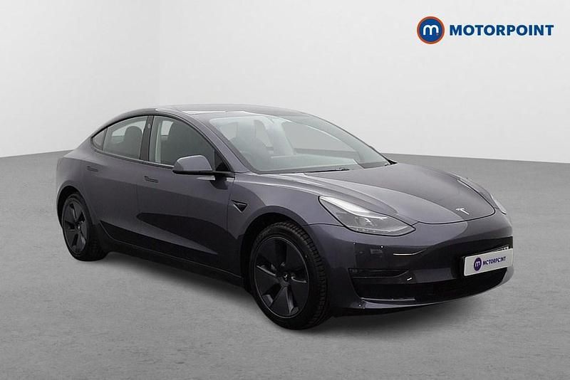 Grey Used 2021 Tesla Model 3 Long Range AWD Sedan | £17,849 (Fair price) - Image 1/4