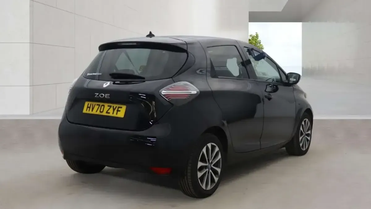 Usado Renault Zoe GT-Line 100 kW (136 CV) 2020 Negro Utilitario