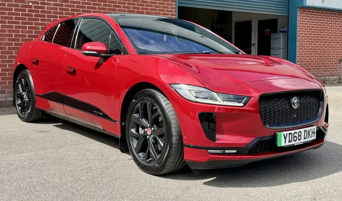 Usado Jaguar I-Pace 294 kW (400 HP) 2019 Vermelho SUV