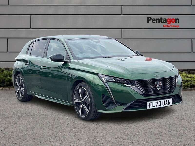 Green Used 2023 Peugeot 308 GTi Hatchback | £28,500 - Image 1/4