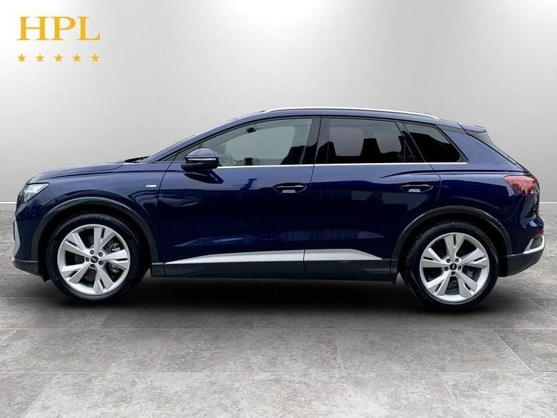 Used Audi Q4 e-tron S-Line 150 kW (204 HP) 2022 Blue SUV