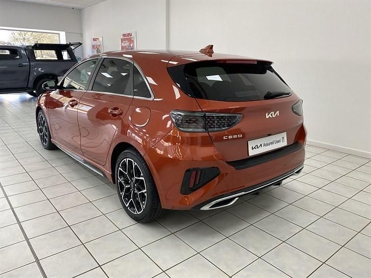 Used Kia Ceed GT-Line 2024 Orange Hatchback