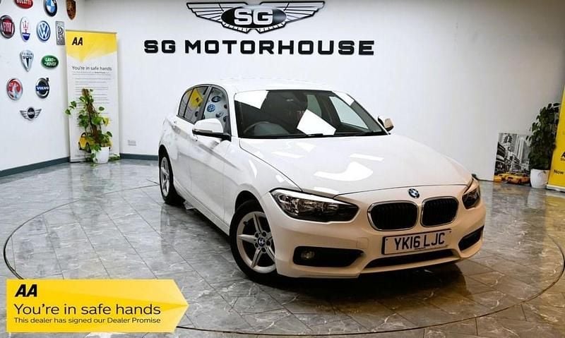 Used BMW 116 Efficient Dynamics 2016 White Hatchback