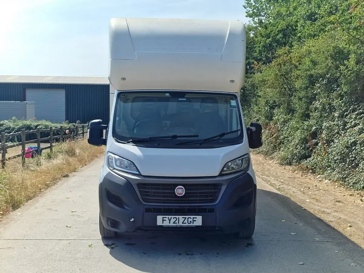 Used Fiat Ducato 140 HP (102 kW) 2021 White Van