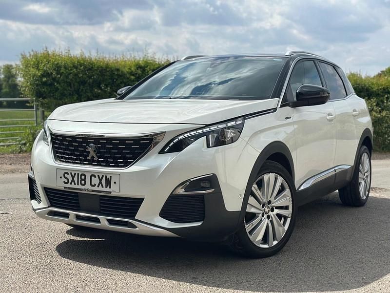 White Used 2018 Peugeot 3008 Premium Hatchback | £9,895 (Fair price) - Image 1/4