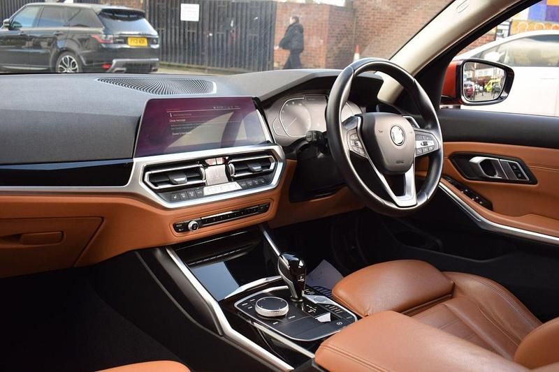 Used BMW 320 Sport Line 2021 Orange Sedan