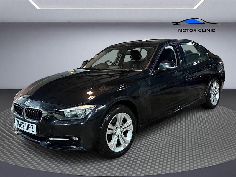 Black Used 2012 BMW 320 Sport Line Sedan | £4,000 (Good price) - Image 1/4