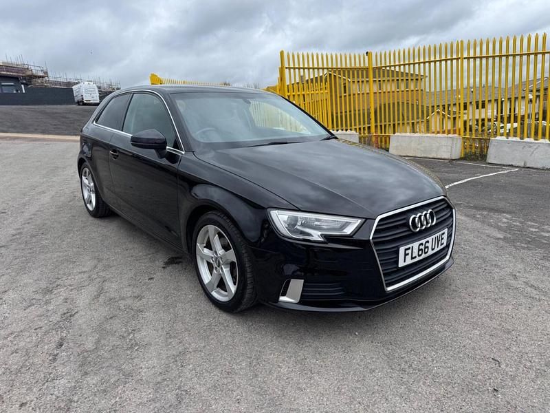 Used Audi A3 Sport 150 HP (110 kW) 2016 Black Hatchback