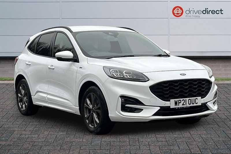 White Used 2021 Ford Kuga ST-Line SUV | £14,850 (Good price) - Image 1/4