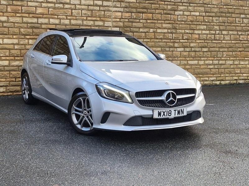 Silver Used 2018 Mercedes A200 Sport Edition Hatchback | £9,595 (Fair price) - Image 1/4