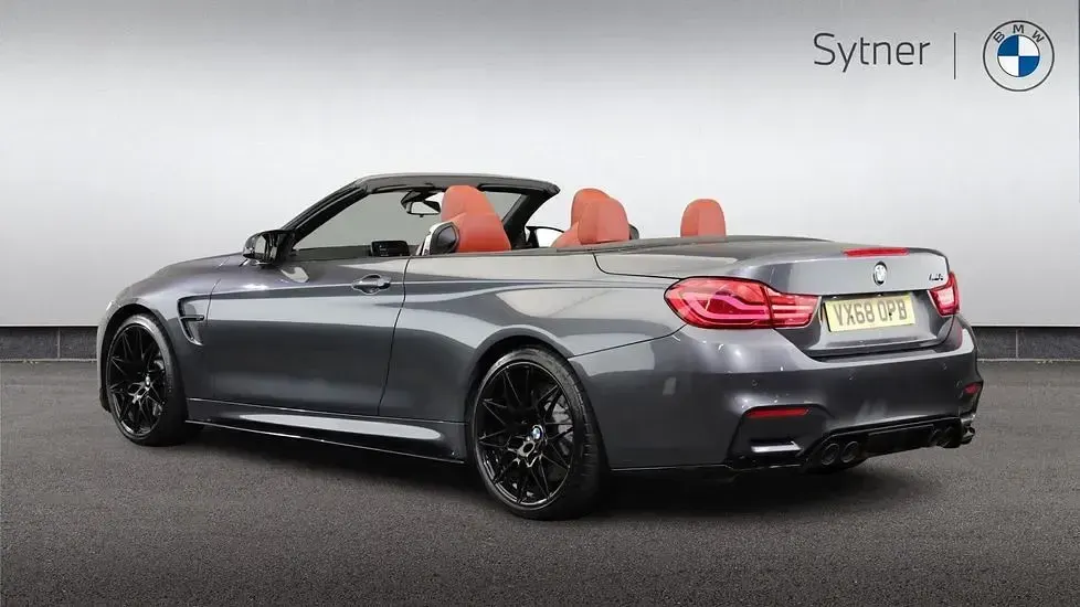 Used BMW M4 Cabriolet Competition Edition 444 HP (326 kW) 2018 Grey Cabriolet