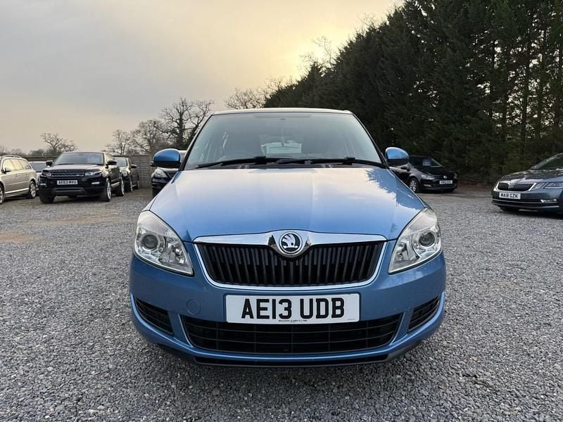 Used Skoda Fabia SE 2013 Blue Hatchback