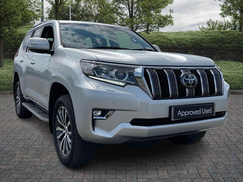 Silver Used 2019 Toyota Land Cruiser SUV | £34,495 (Super price) - Image 1/4