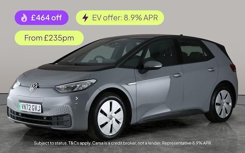 Grey Used 2021 VW ID.3 Pro Performance Hatchback | £15,451 (Fair price) - Image 1/3