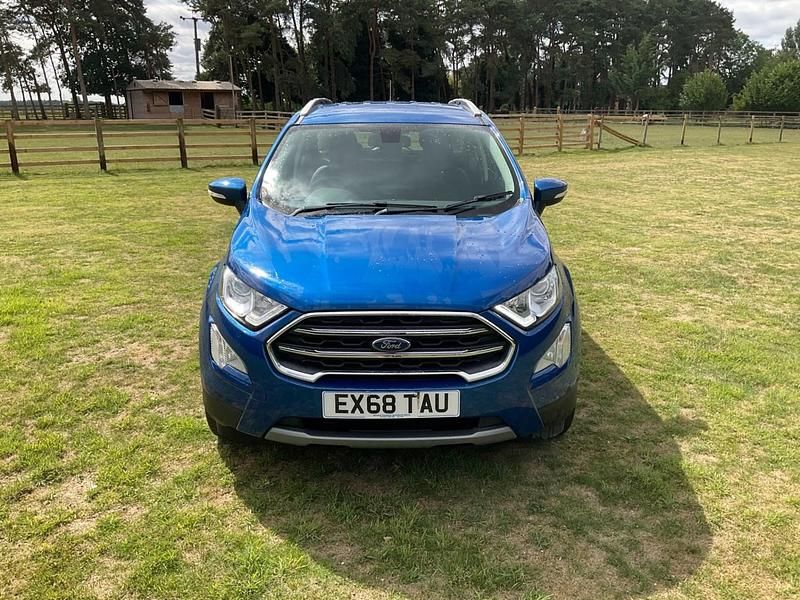 Used Ford Ecosport Titanium 2018 Blue SUV