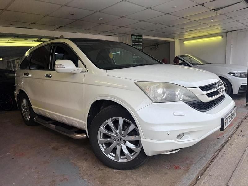 Used Honda CR-V EX 2010 White SUV