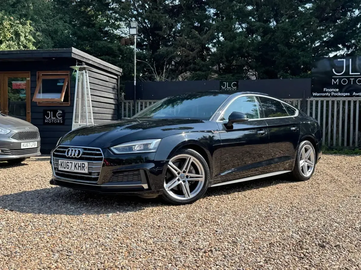 Used Audi A5 Sportback S-Line 2017 Black Hatchback