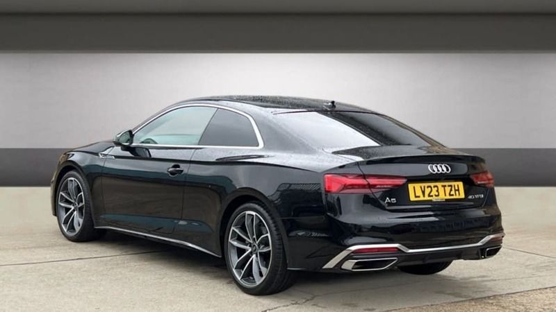 Used Audi A5 S-Line 204 HP (150 kW) 2023 Black  Coupe