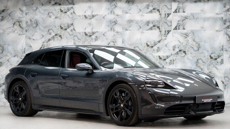 Grey Used 2023 Porsche Taycan Cross Turismo Sedan | £69,989 - Image 1/4