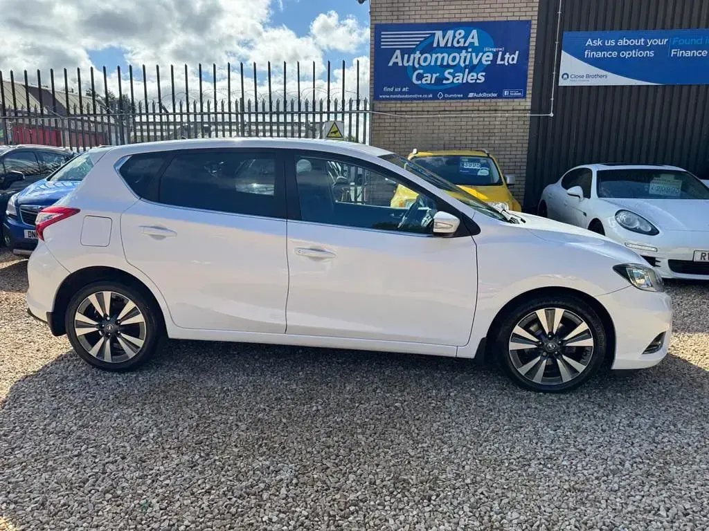 Used Nissan Pulsar N-TEC 2015 White Hatchback