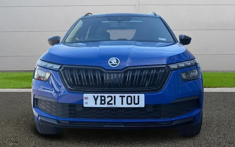 Used Skoda Kamiq Monte Carlo 116 HP (85 kW) 2020 Blue SUV