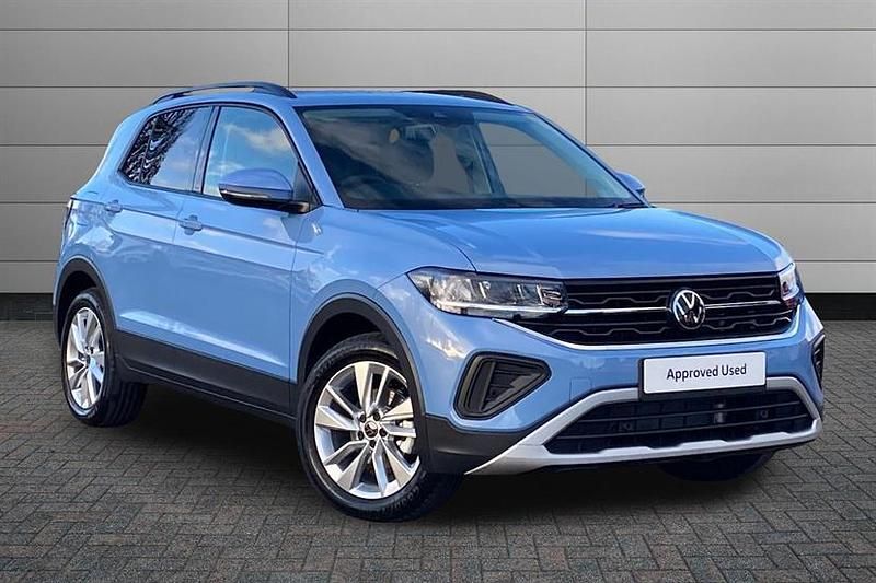 Clear blue New 2026 VW T-Cross Match SUV | £22,295 (Fair price) - Image 1/3