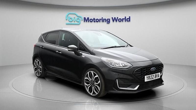 Used Ford Fiesta ST-Line 100 HP (73 kW) 2022 Black Hatchback