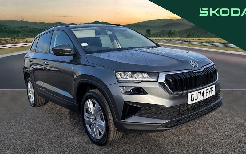 Grey Used 2024 Skoda Karoq SE Drive SUV | £21,444 (Super price) - Image 1/4