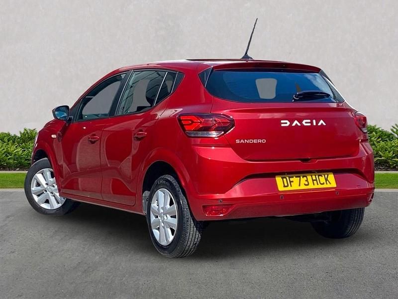 Used Dacia Sandero Expression 90 HP (66 kW) 2023 Red Hatchback